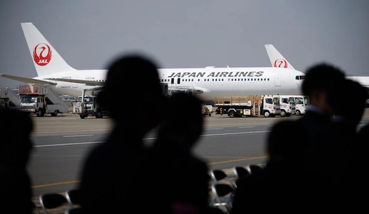 日本航空往返中国的部分航班停航,部分路线减少航班