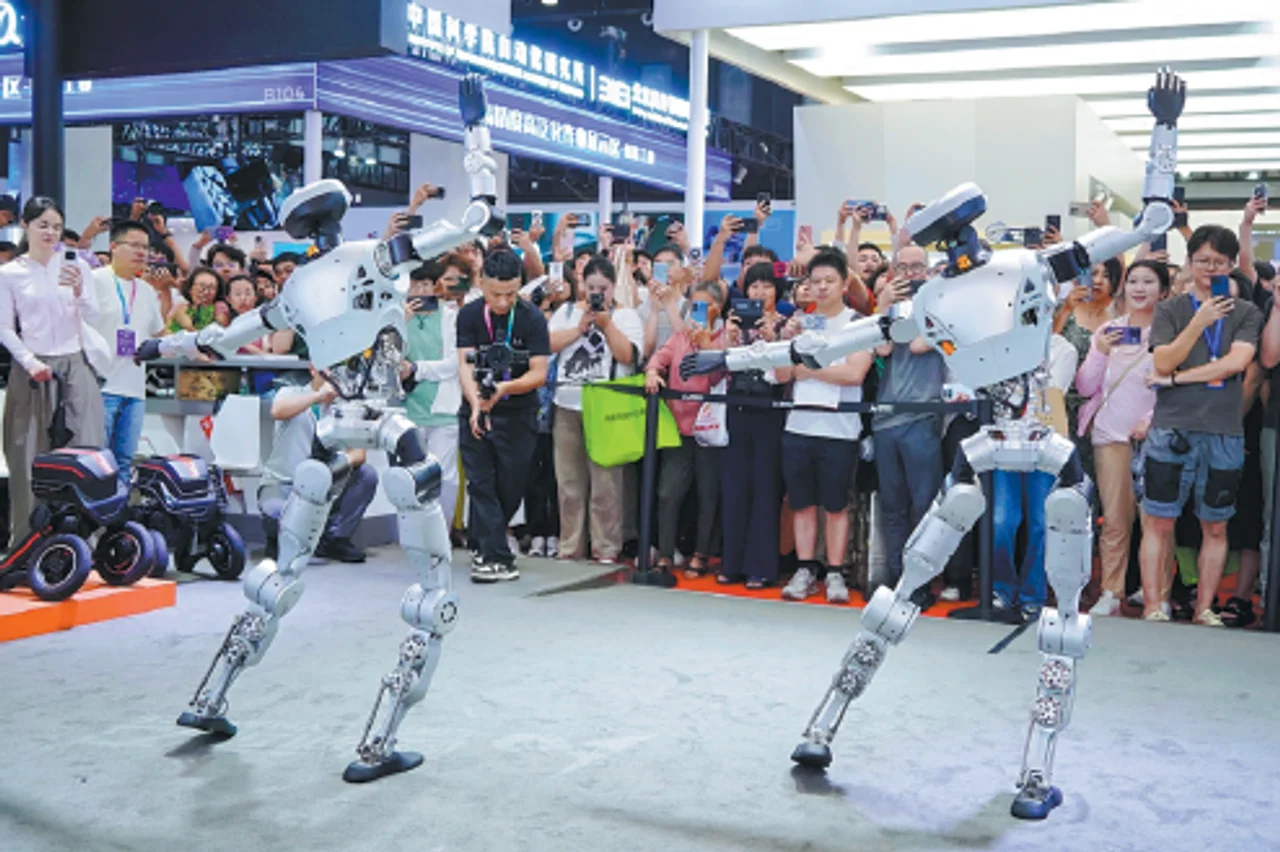 China showcases robotics might at robot conference