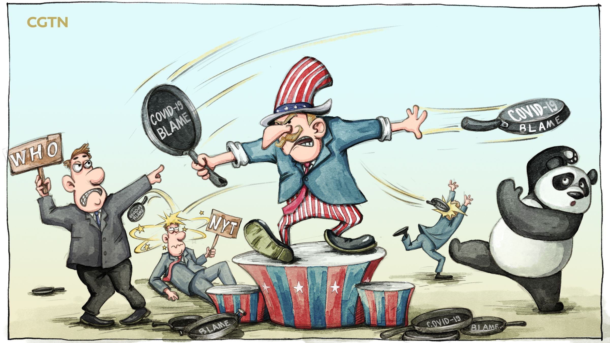 Uncle Sam: I'm never to blame!