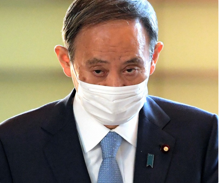 菅义伟政府支持率跌至33% 河野太郎成为下任首相热门人选