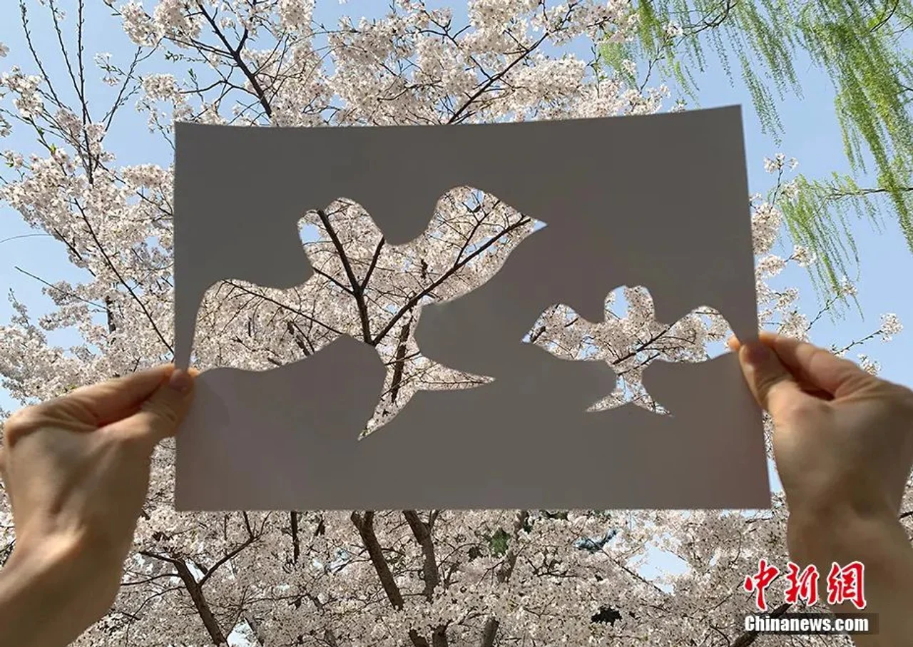 人间最美四月天!我把春天用“风筝”放上了天……