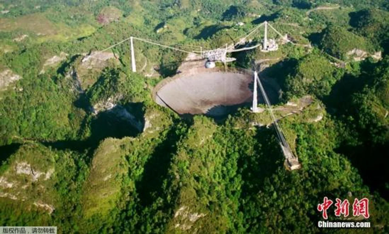 钢索断裂引发安全风险 阿雷西博射电望远镜将被拆除
