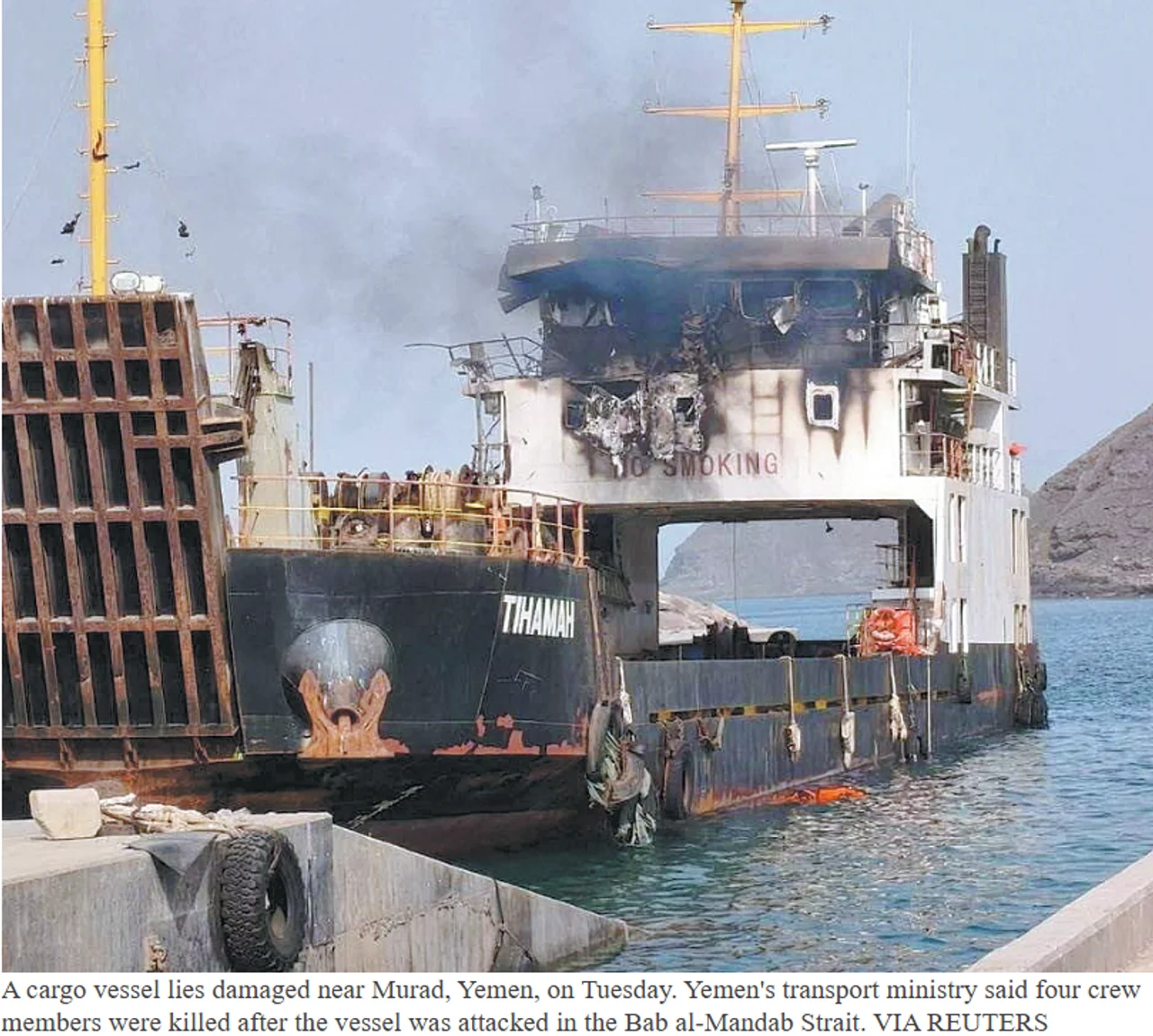 Attacks in Middle East seas escalate tensions