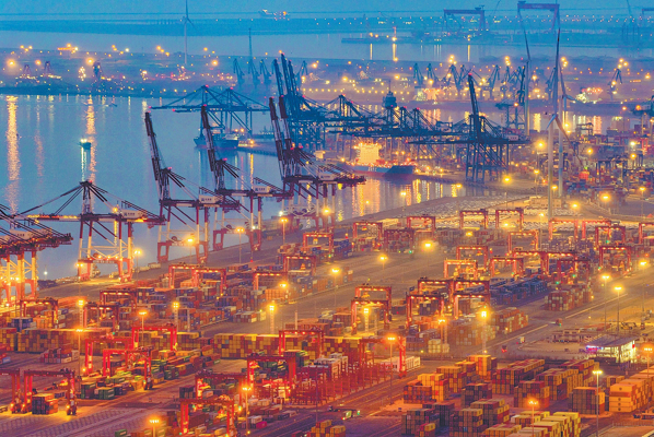 Report: Cities experience soaring port economy output last year
